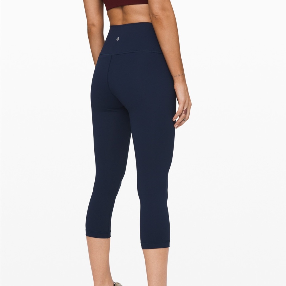 Lululemon Wunder Under High Waist 21” Leggings EUC